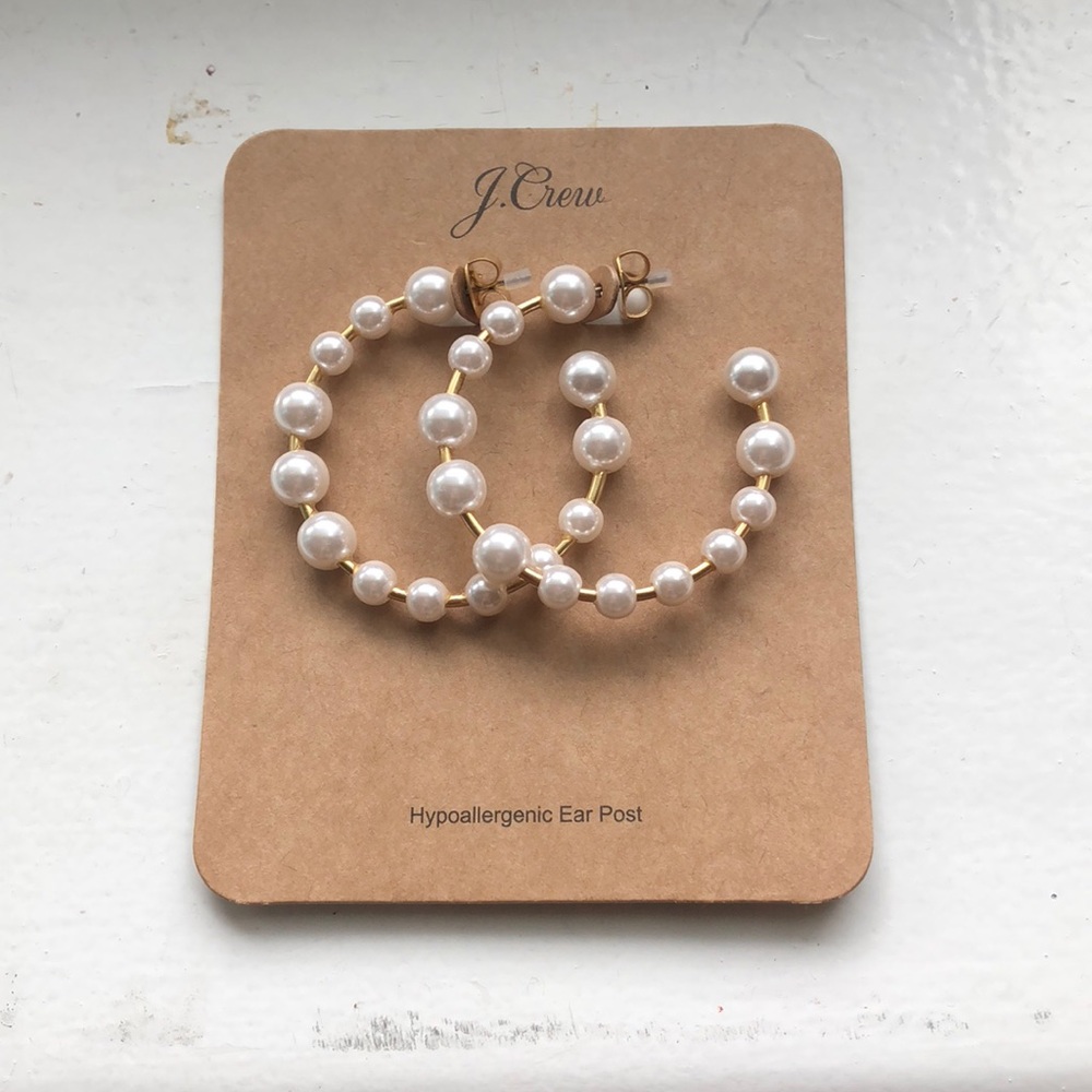 JCrew Hypoallergenic Hoop Earrings!